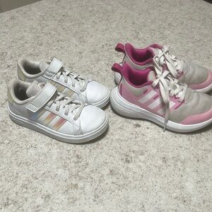 Girls Adidas Shoes, Toddler size 11